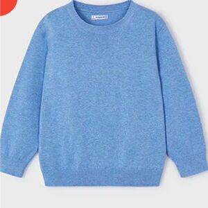 Mayoral Boys Blue Crewneck Sweater 3t